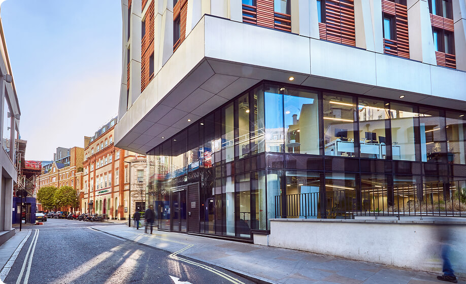 Corporate event in progress at HEC UK House, London